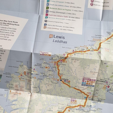 Load image into Gallery viewer, The Official Hebridean Way Cycling Route Map
