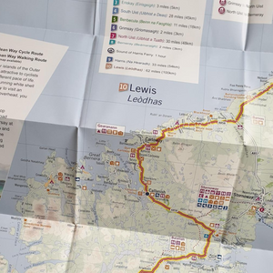 The Official Hebridean Way Cycling Route Map
