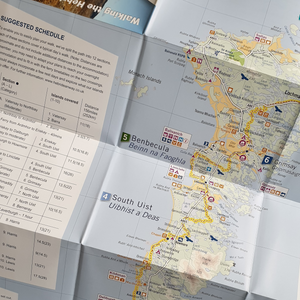 The Official Hebridean Way Walking Route Map