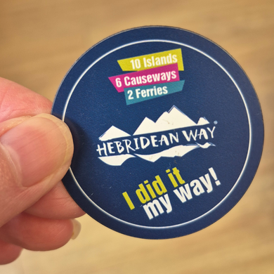 Hebridean Way Magnet - I did it My Way!